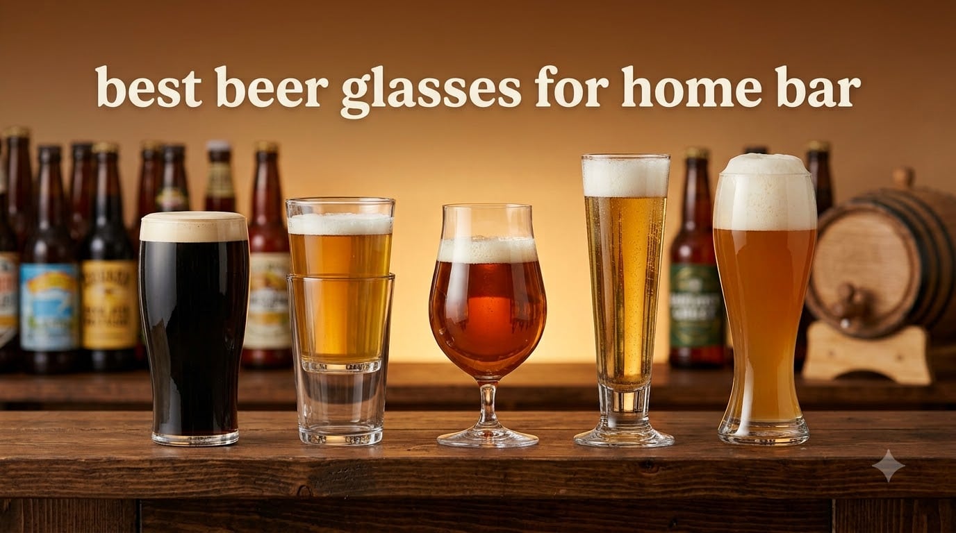 best beer glasses for home bar