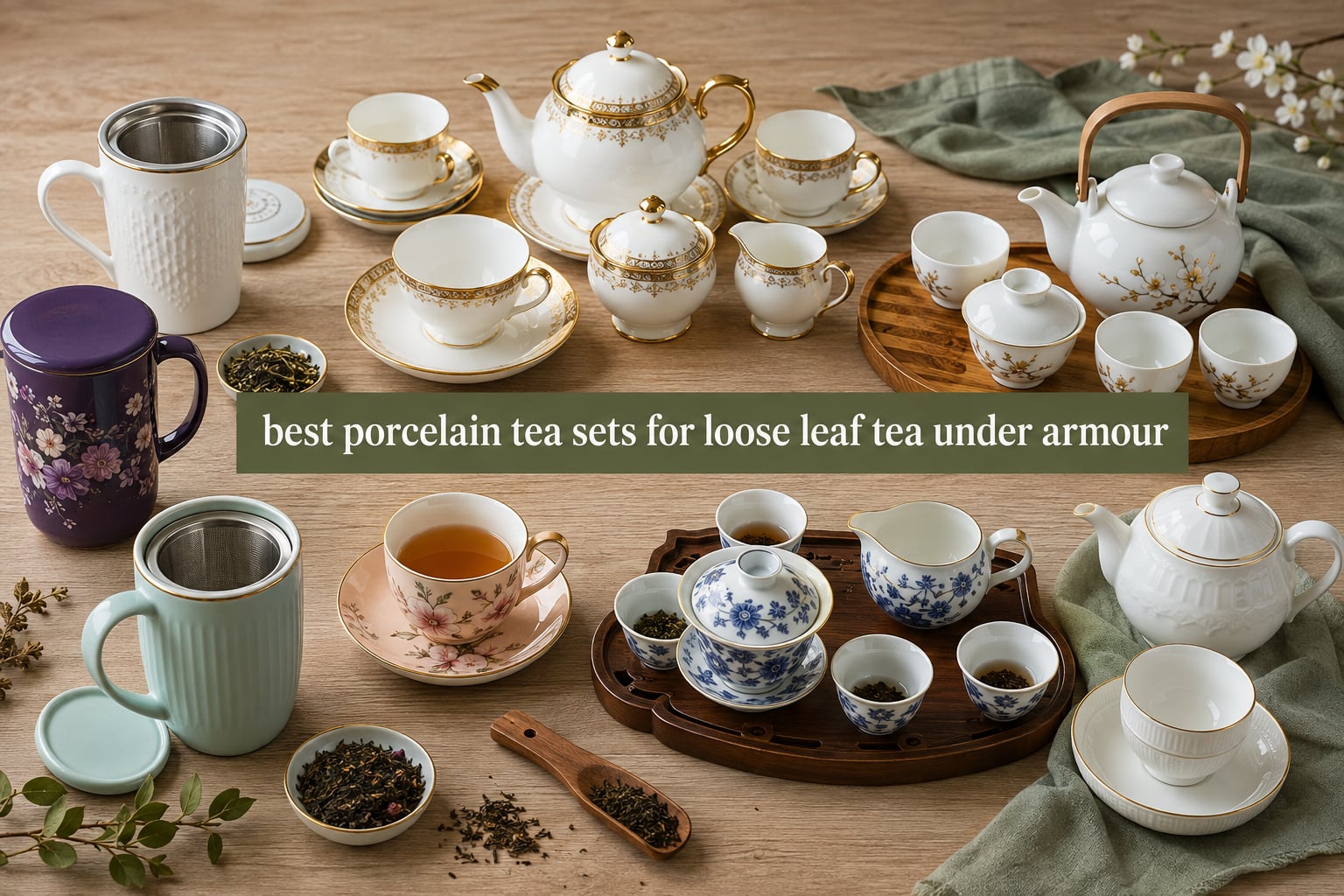 best porcelain tea sets for loose leaf tea under armour