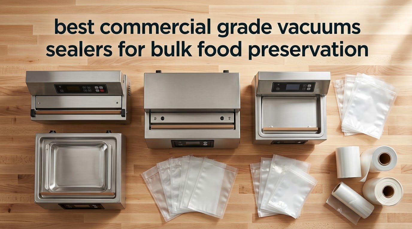 best commercial grade vacuums sealers for bulk food preservation