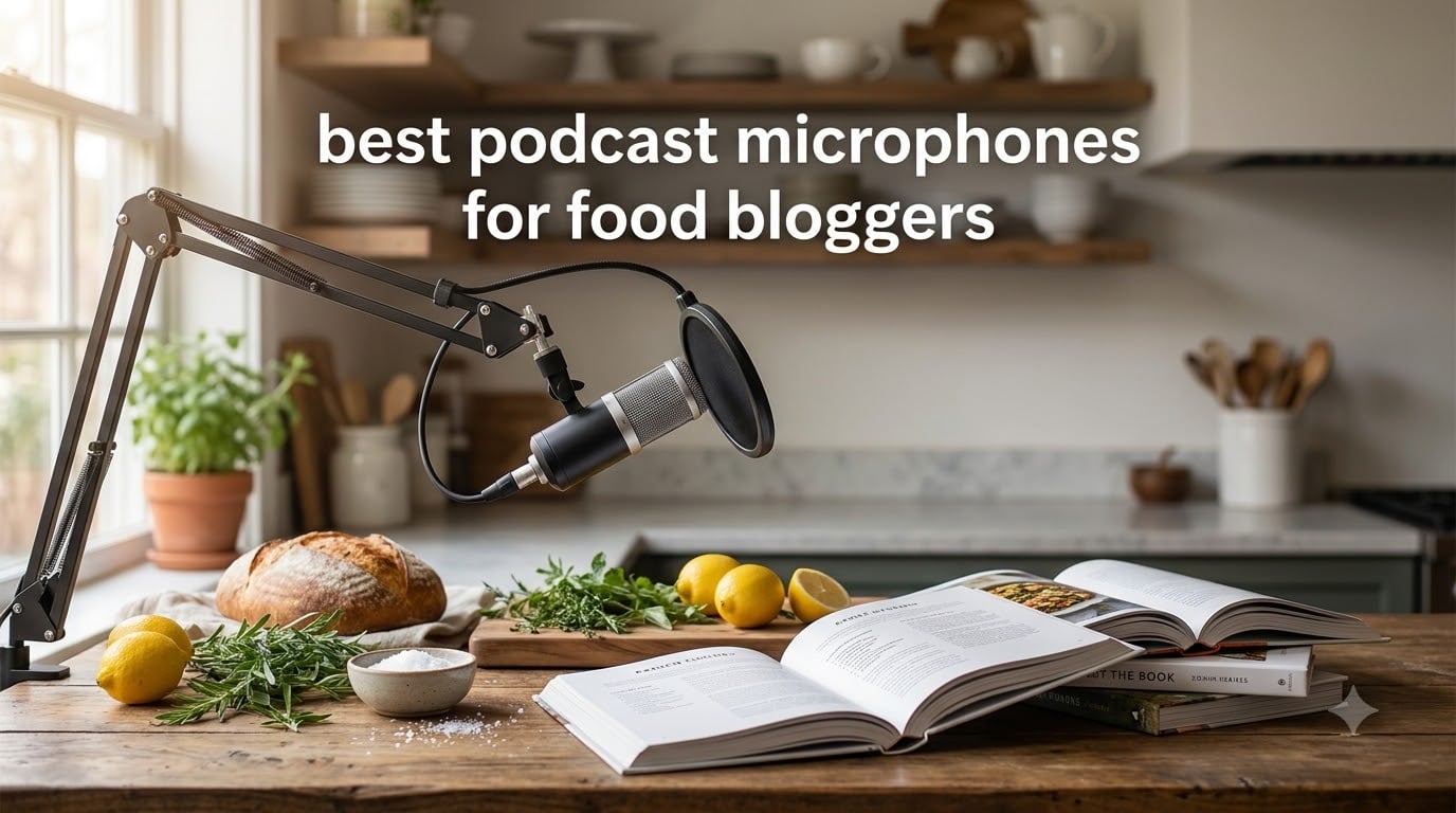 best podcast microphones for food bloggers