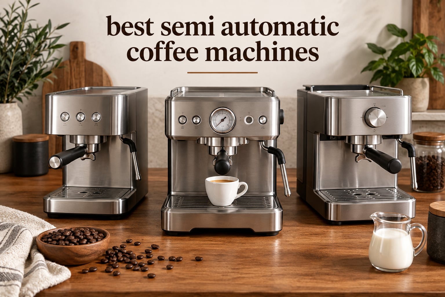 best semi automatic coffee machines