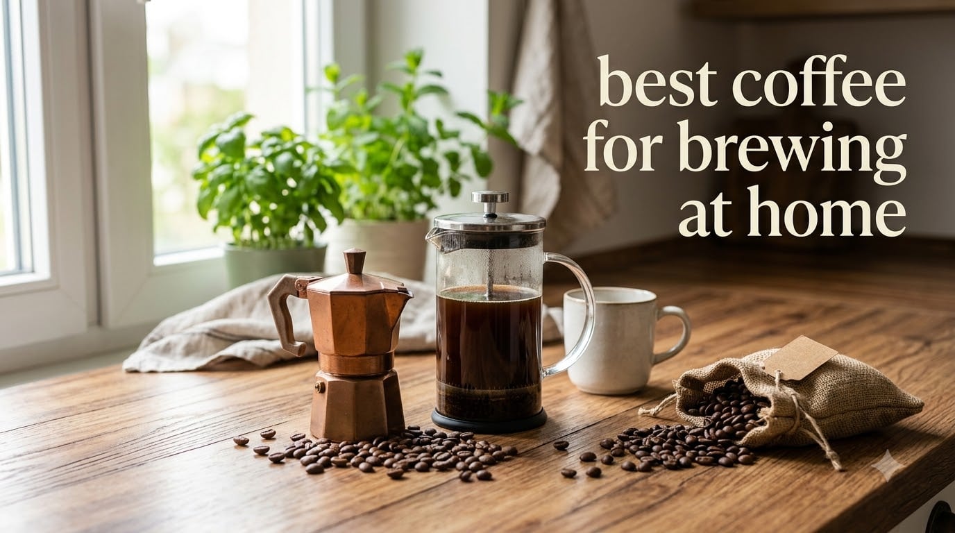 best coffee for brewing at home