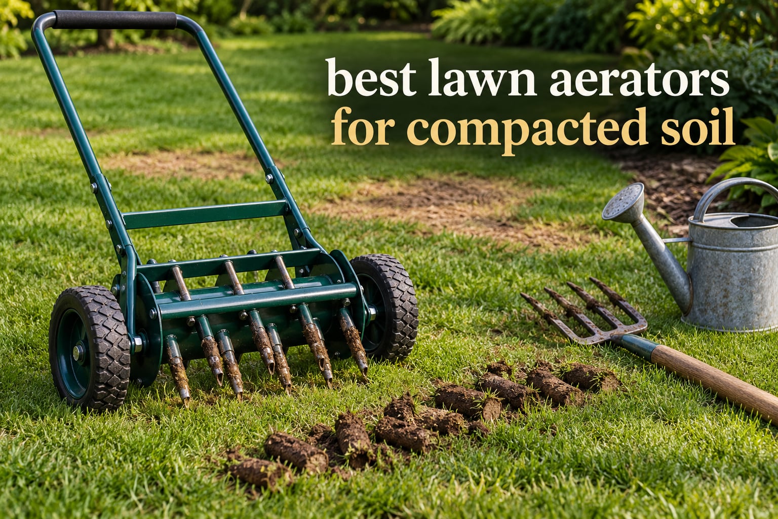 best lawn aerators for compacted soil
