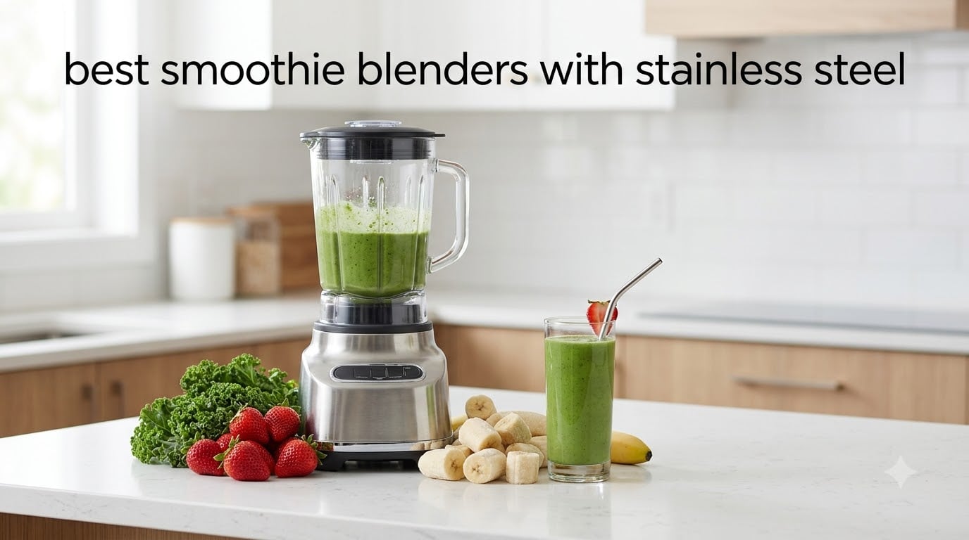 best smoothie blenders with stainless steel
