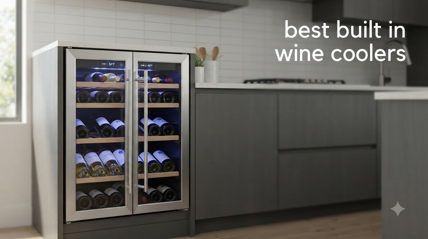 best built in wine coolers