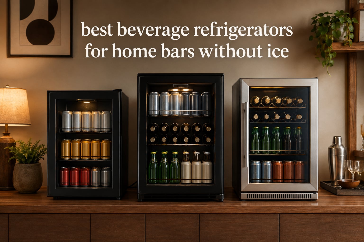 best beverage refrigerators for home bars without ice