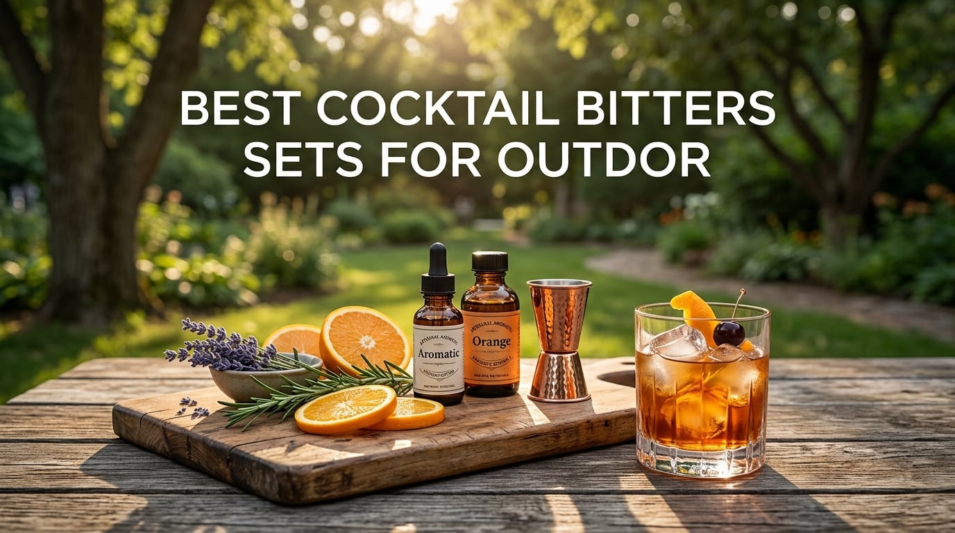best cocktail bitters sets for outdoor
