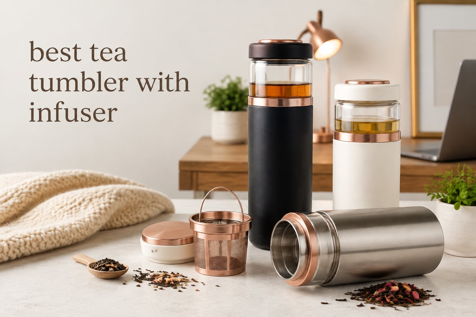 best tea tumbler with infuser