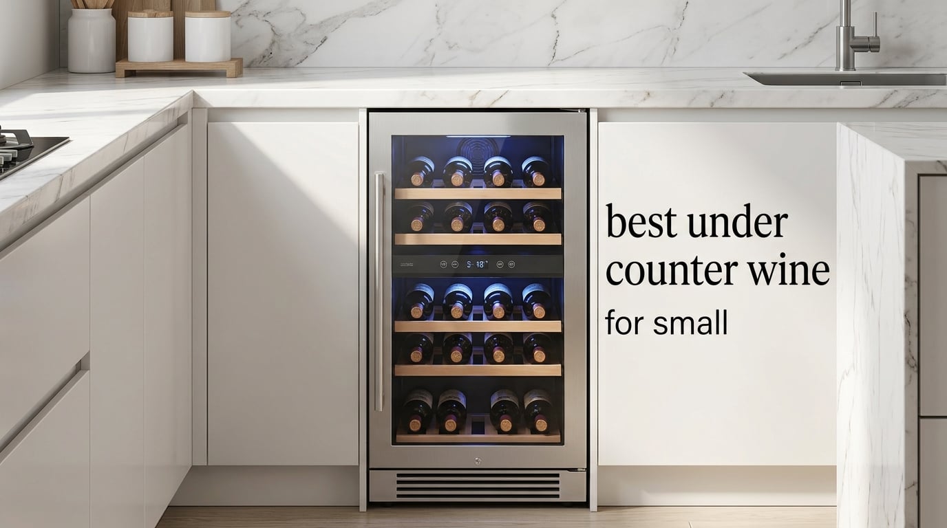 best under counter wine coolers for small