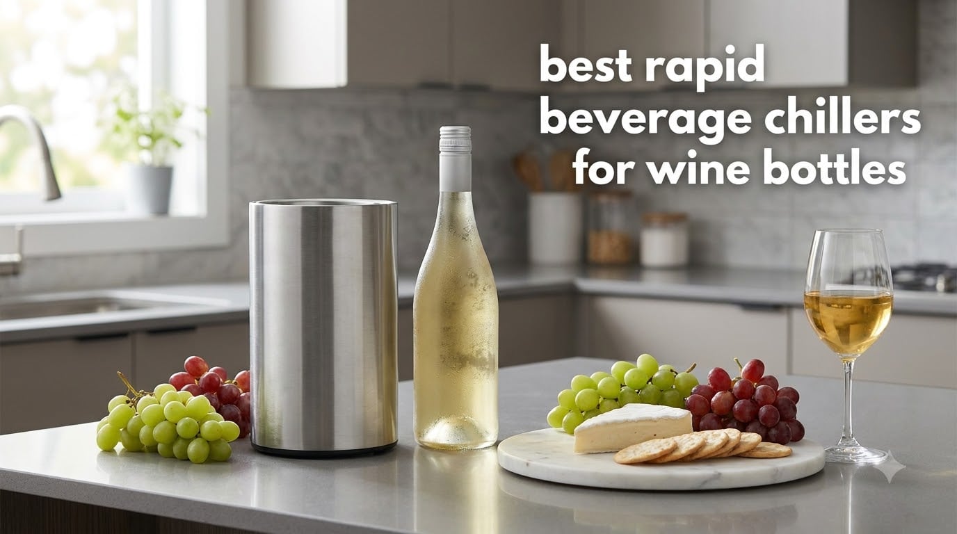 best rapid beverage chillers for wine bottles
