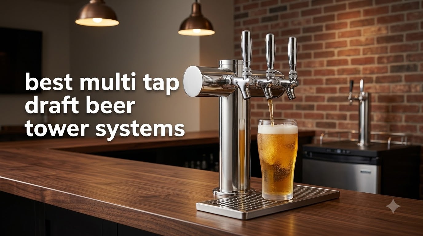 best multi tap draft beer tower systems