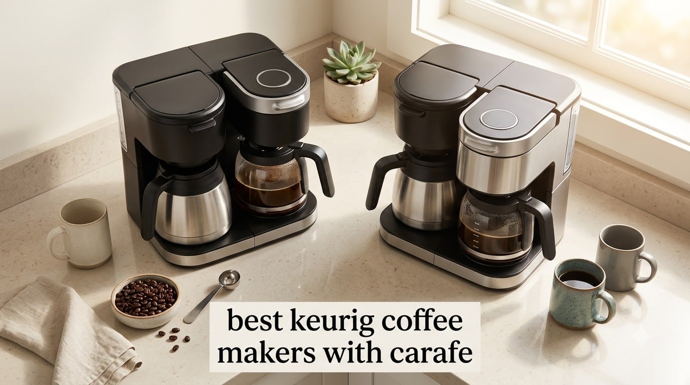 best keurig coffee makers with carafe