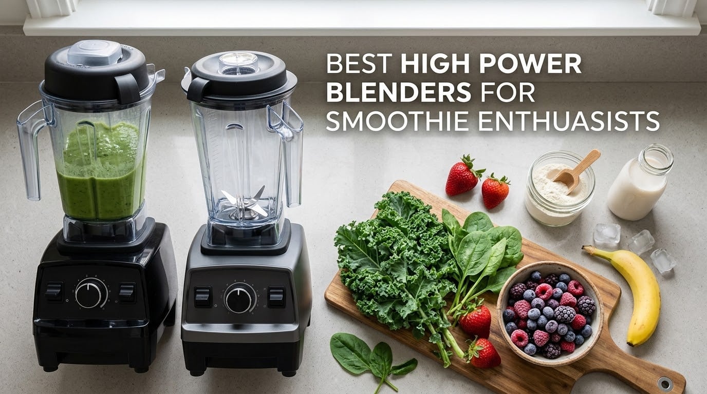best high power blenders for smoothie enthusiasts