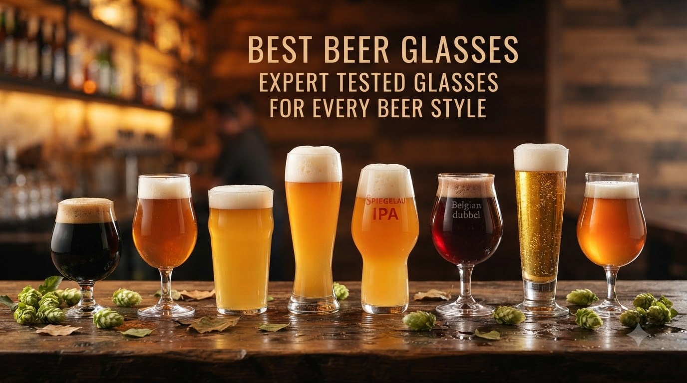 best beer glasses expert tested glasses for every beer style