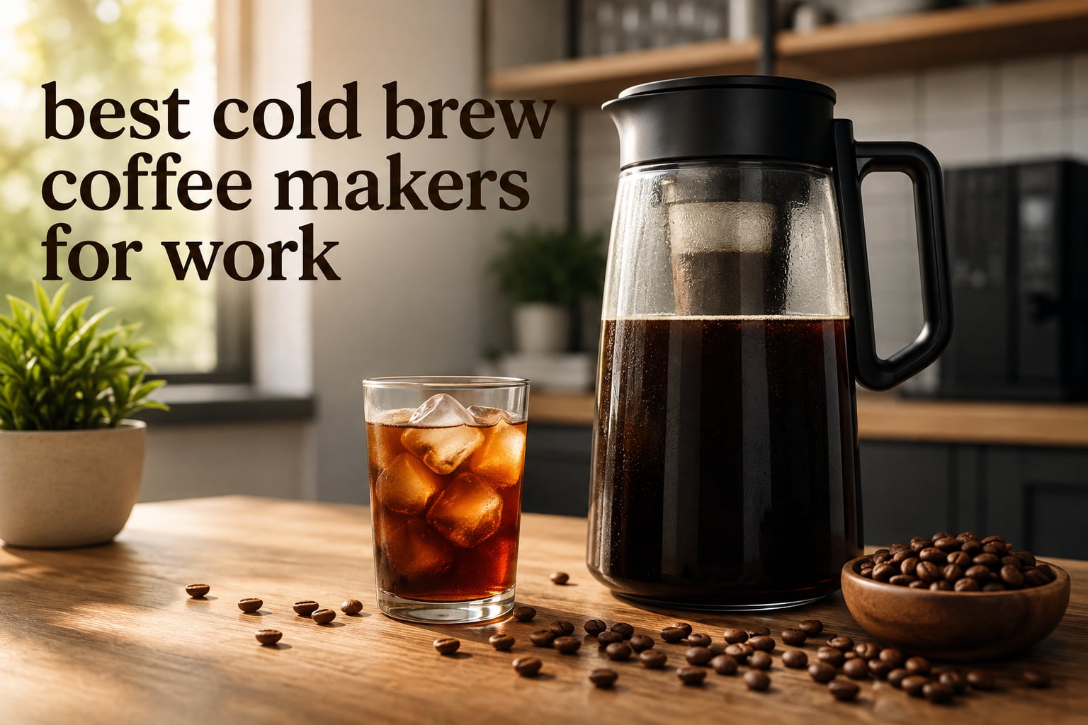 best cold brew coffee makers for work