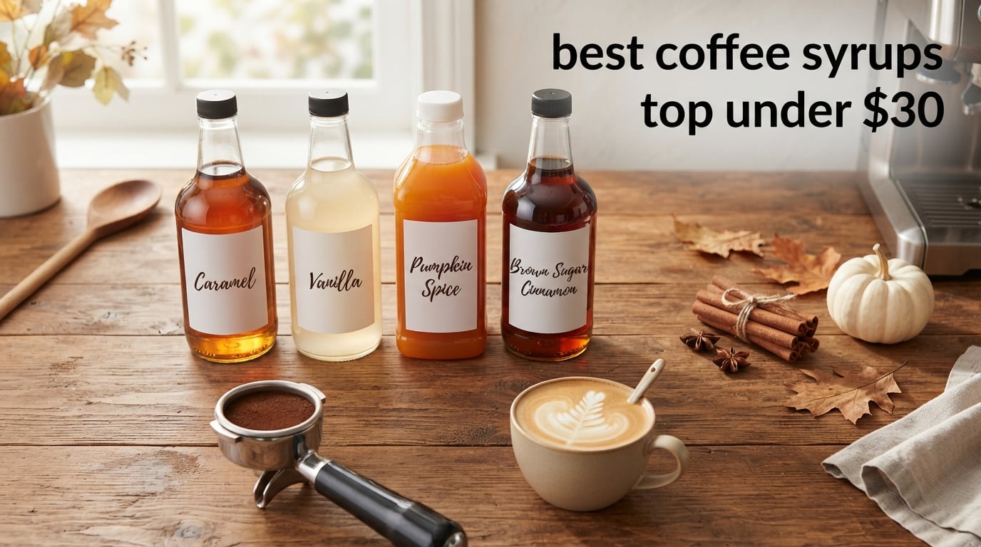 best coffee syrups top under $30
