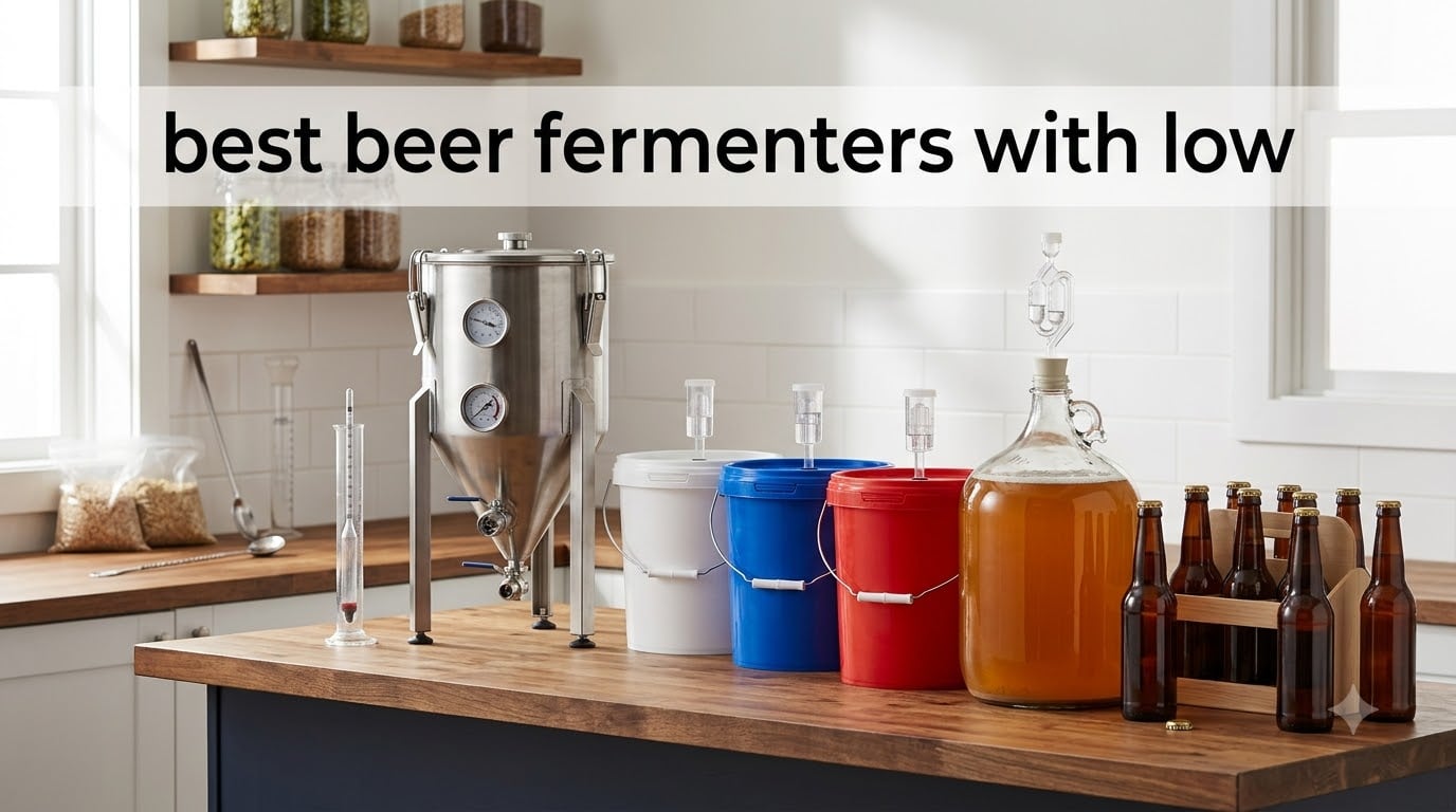 best beer fermenters with low