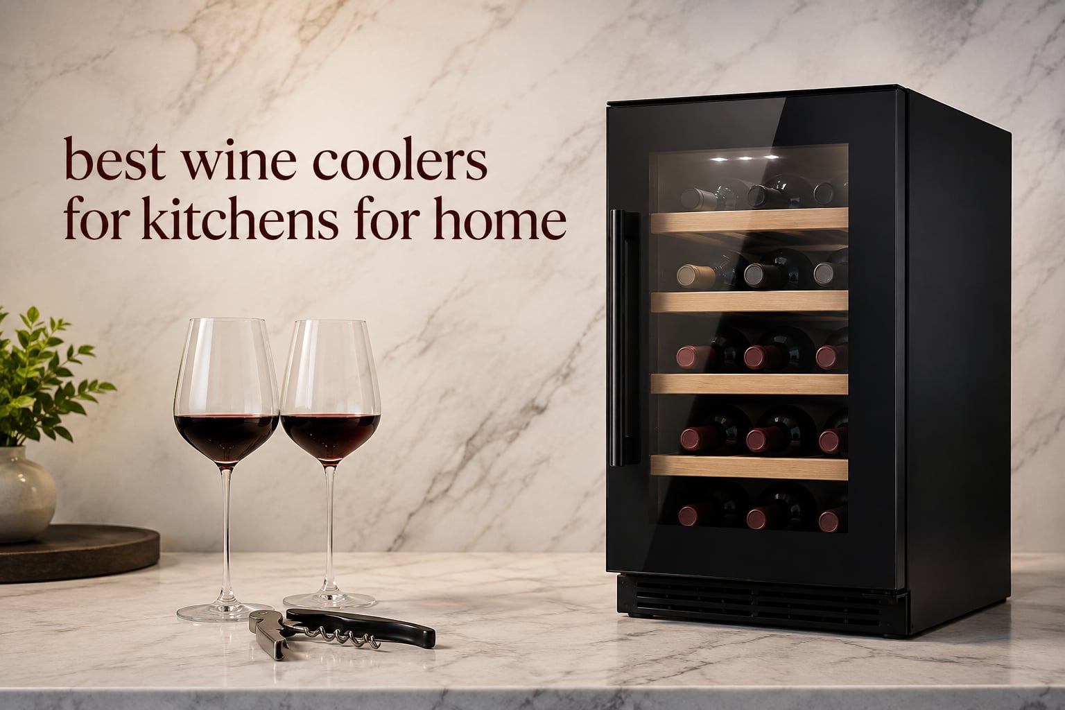 best wine coolers for kitchens for home