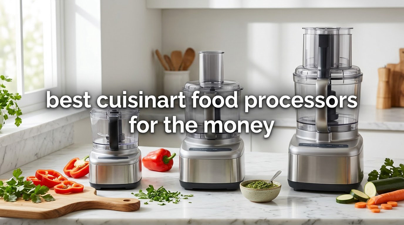 best cuisinart food processors for the money