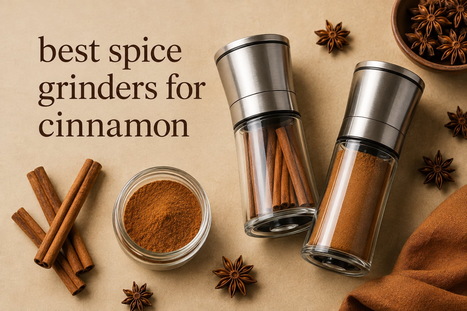 best spice grinders for cinnamon