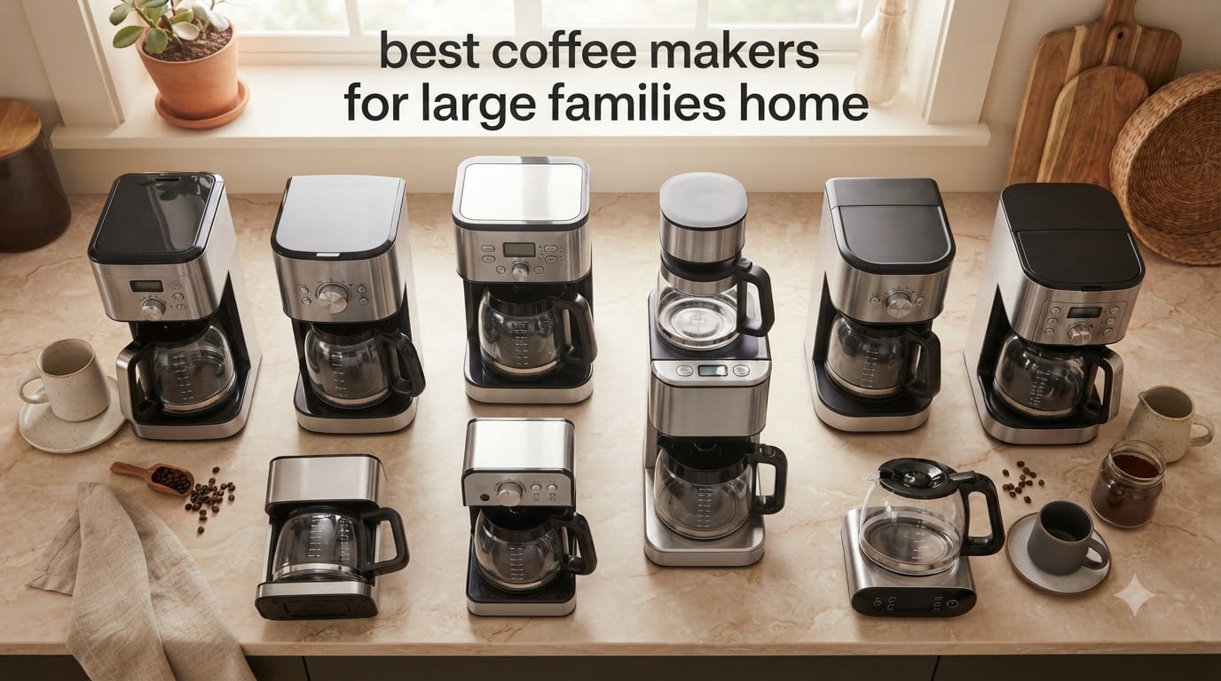best coffee makers for large families home