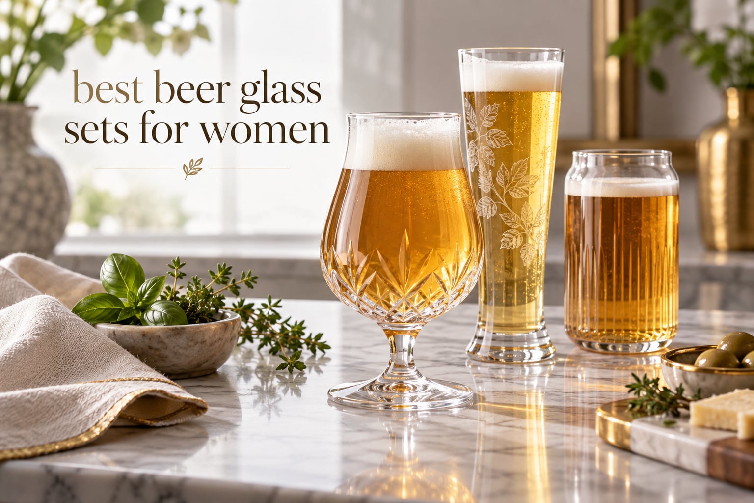 best beer glass sets for women