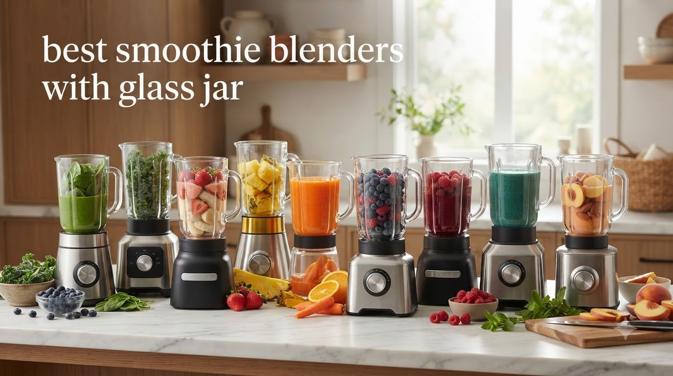 best smoothie blenders with glass jar
