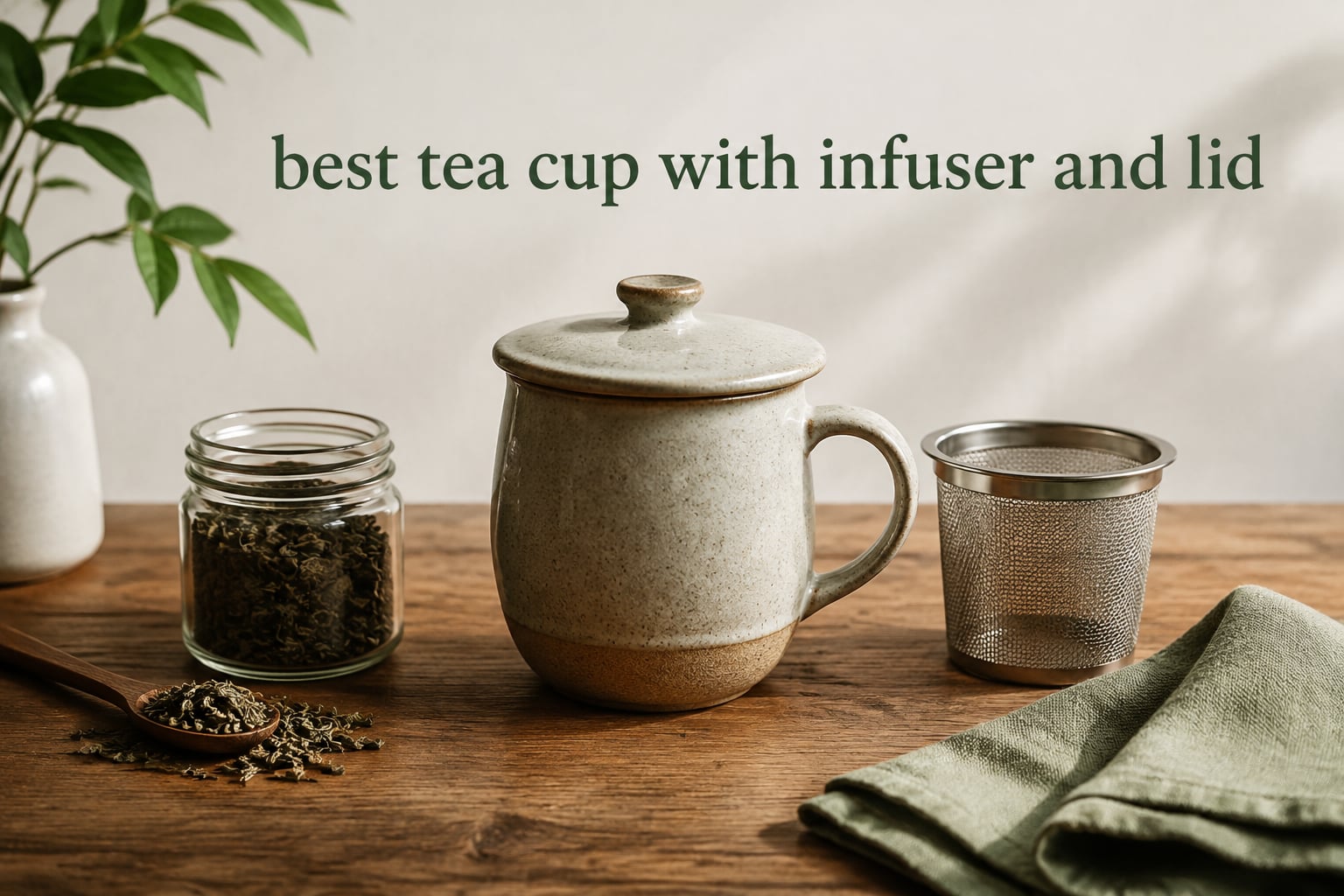 best tea cup with infuser and lid