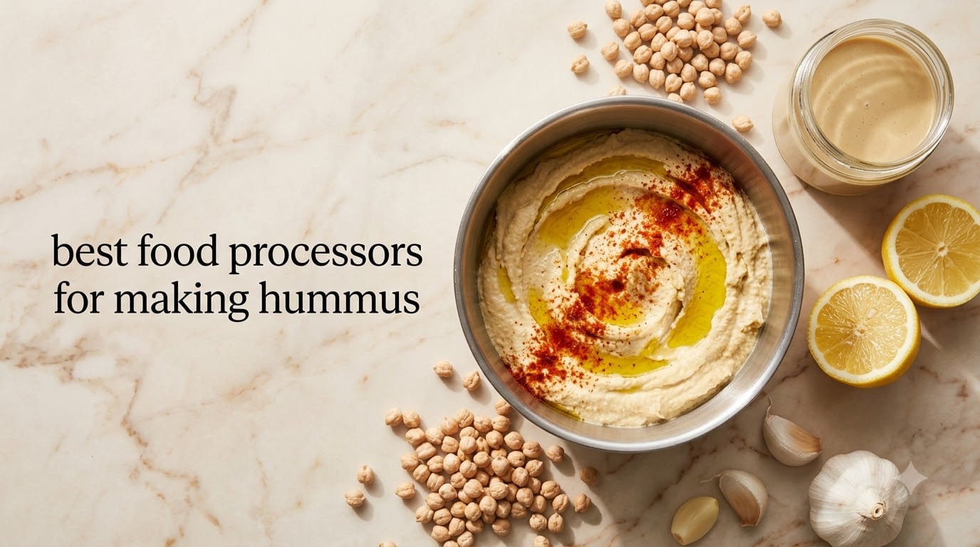 best food processors for making hummus