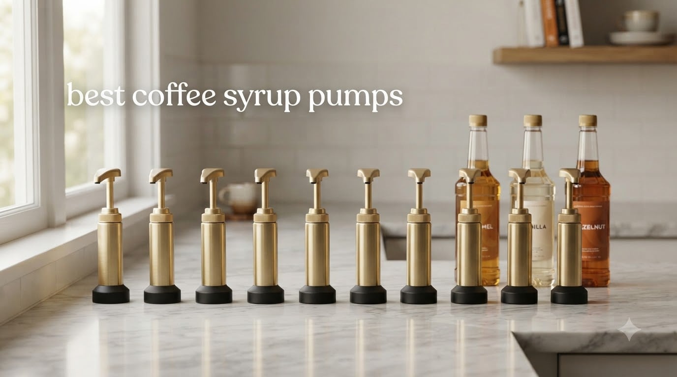best coffee syrup pumps
