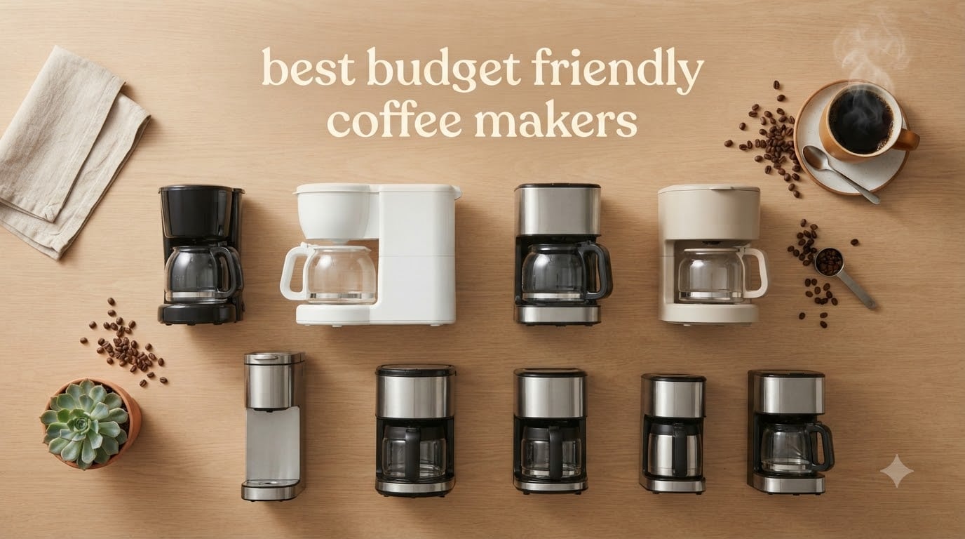 best budget friendly coffee makers