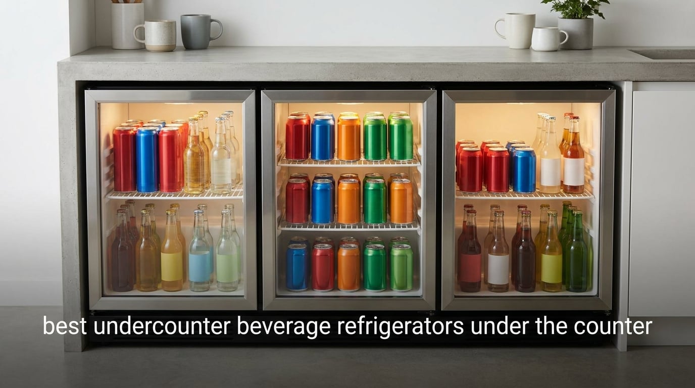 best undercounter beverage refrigerators under the counter