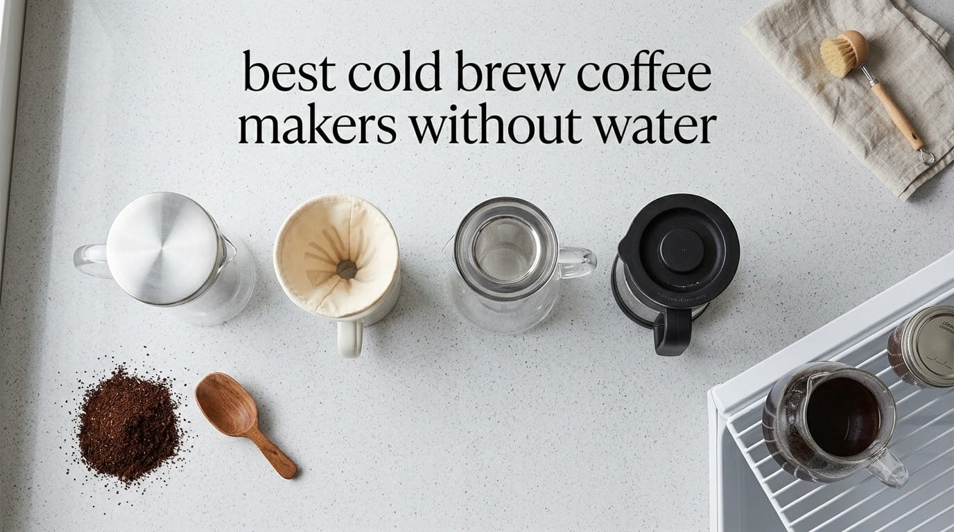 best cold brew coffee makers without water
