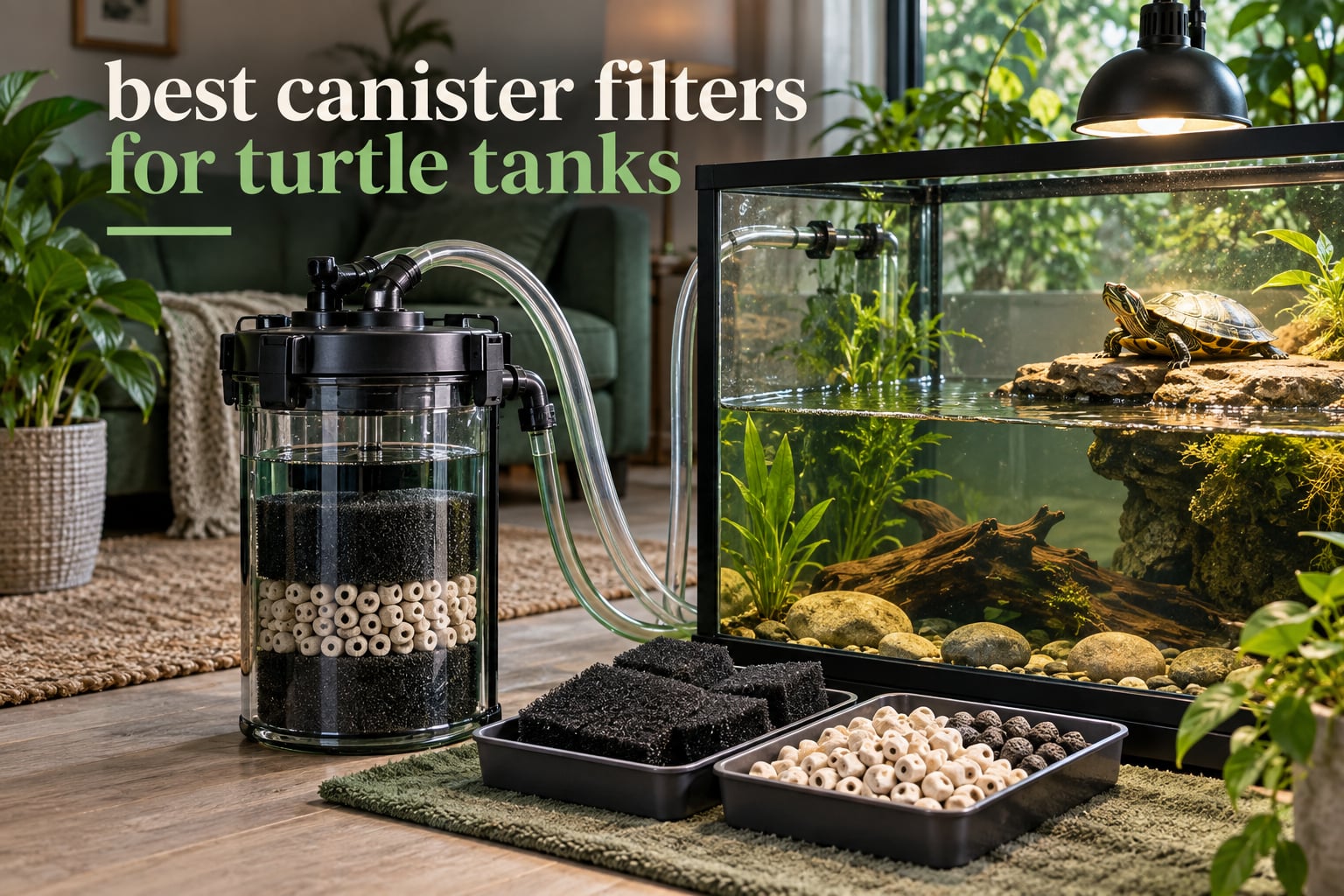 best canister filters for turtle tanks