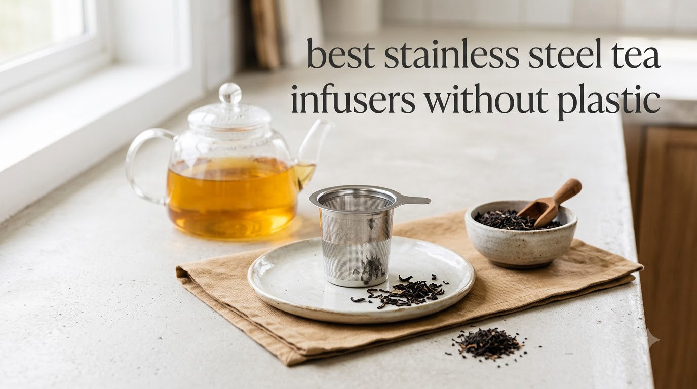 best stainless steel tea infusers without plastic