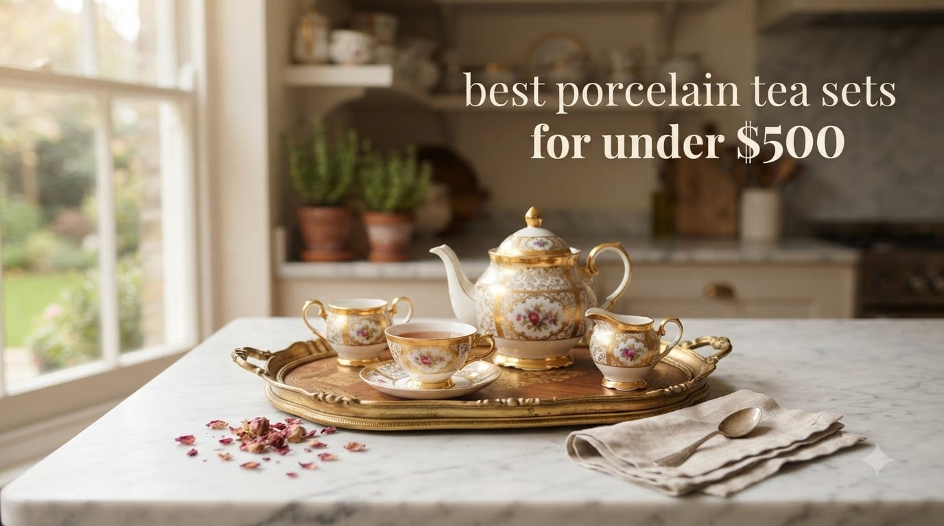 best porcelain tea sets for under $500