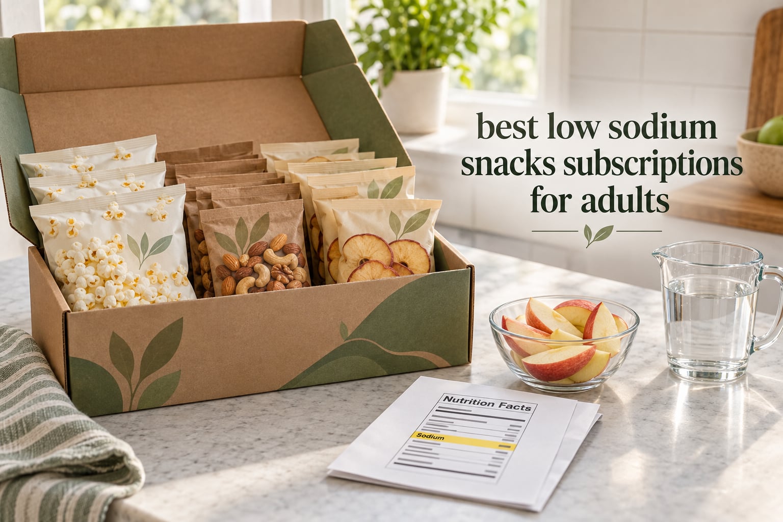 best low sodium snacks subscriptions for adults