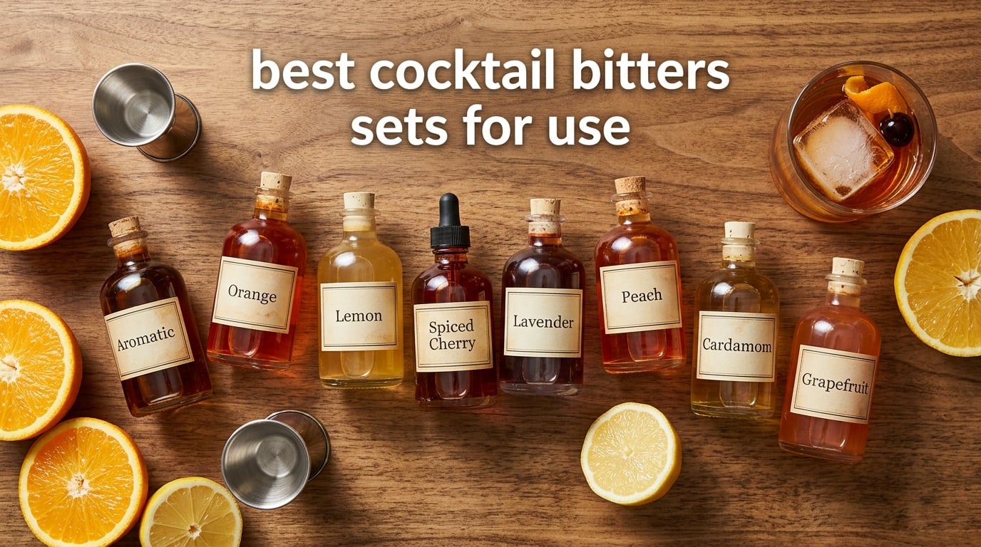 best cocktail bitters sets for use