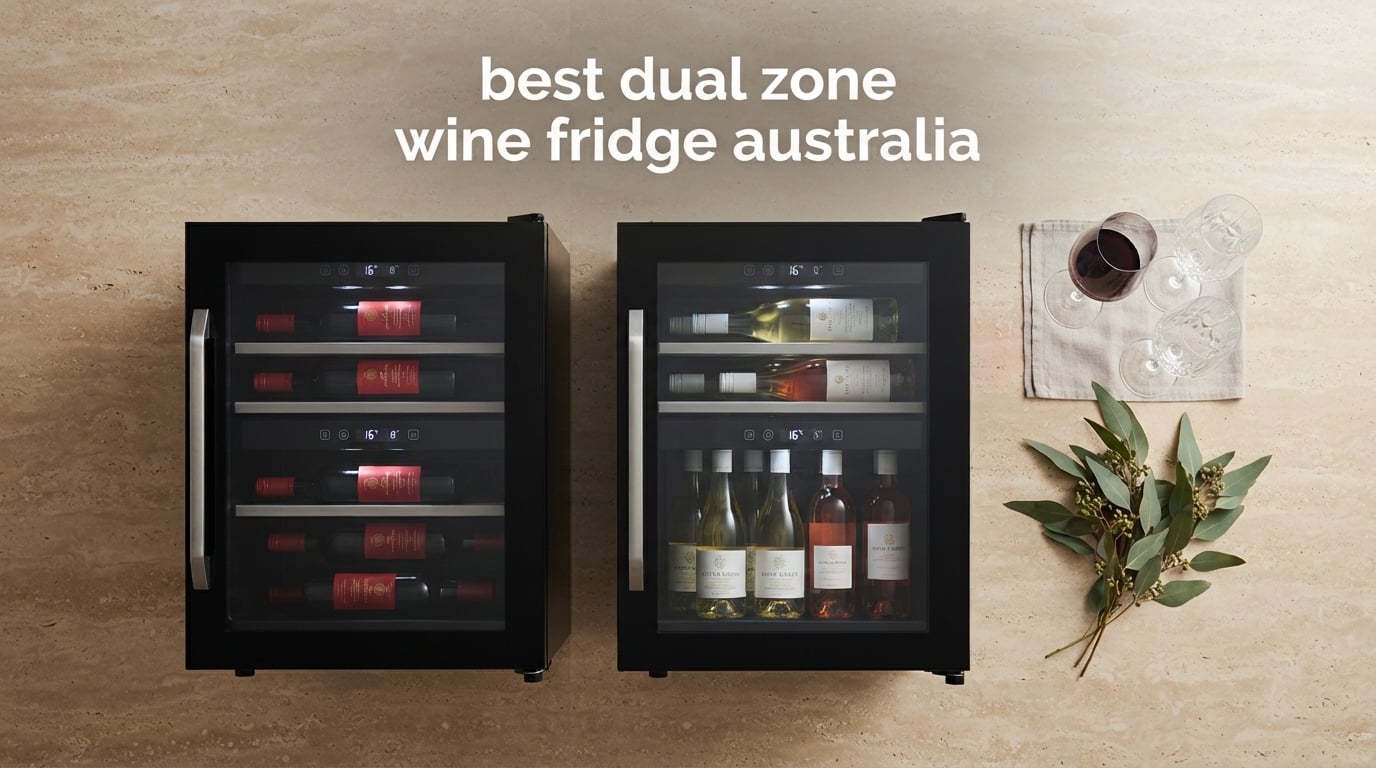 best dual zone wine fridge australia