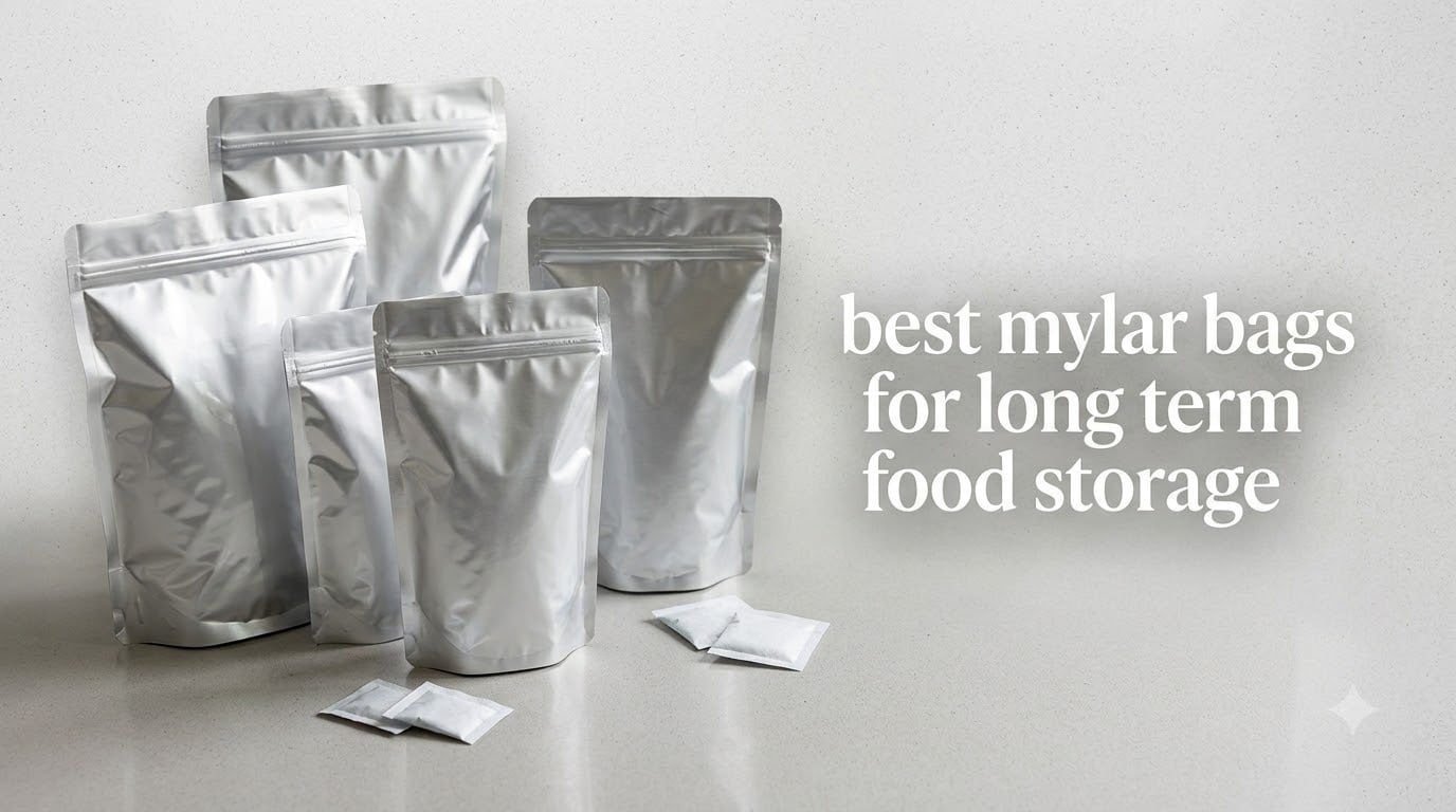 best mylar bags for long term food storage