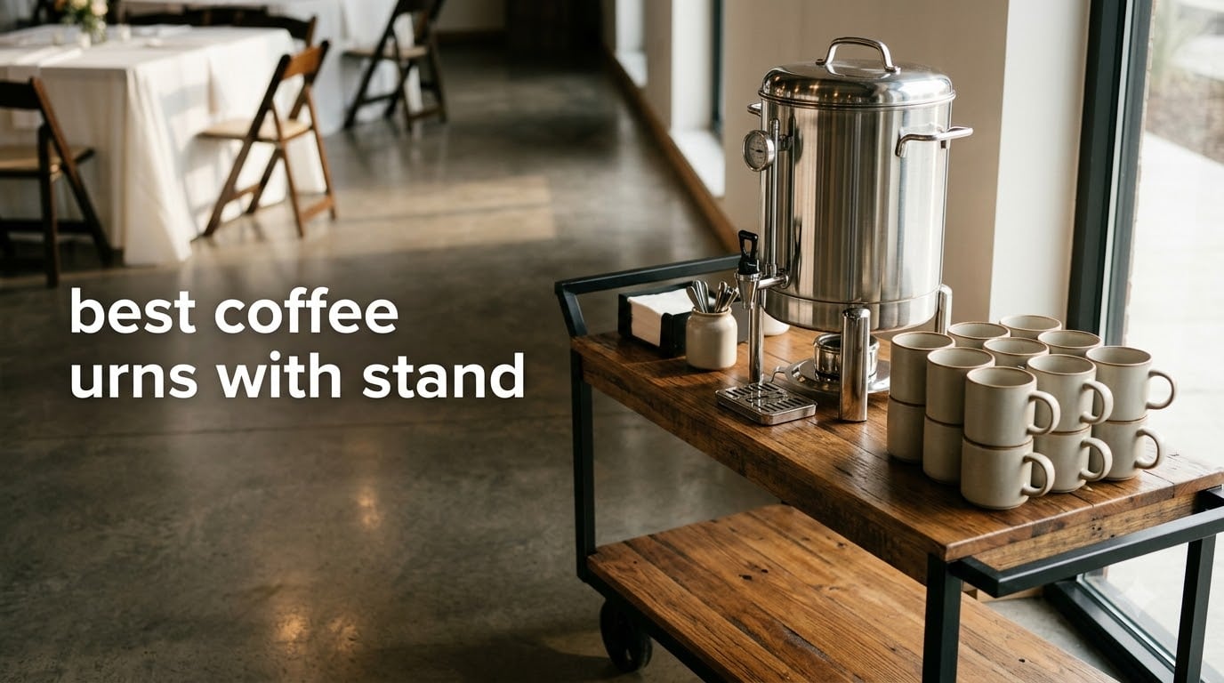 best coffee urns with stand