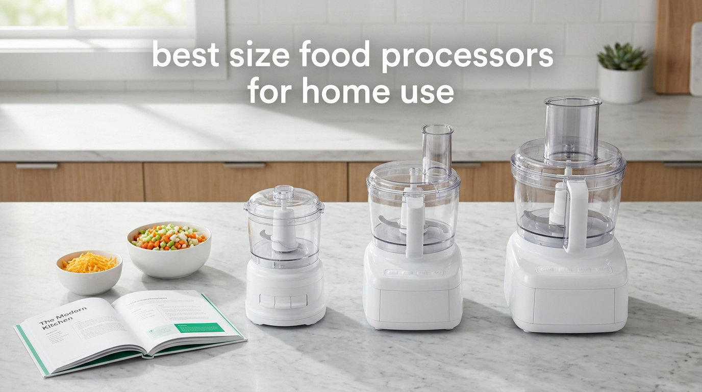 best size food processors for home use