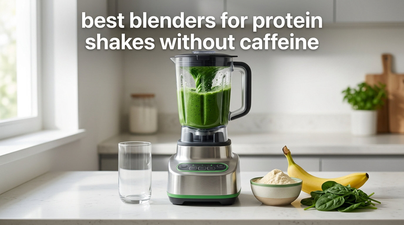 best blenders for protein shakes without caffeine