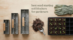 best seed starting soil blockers for gardeners