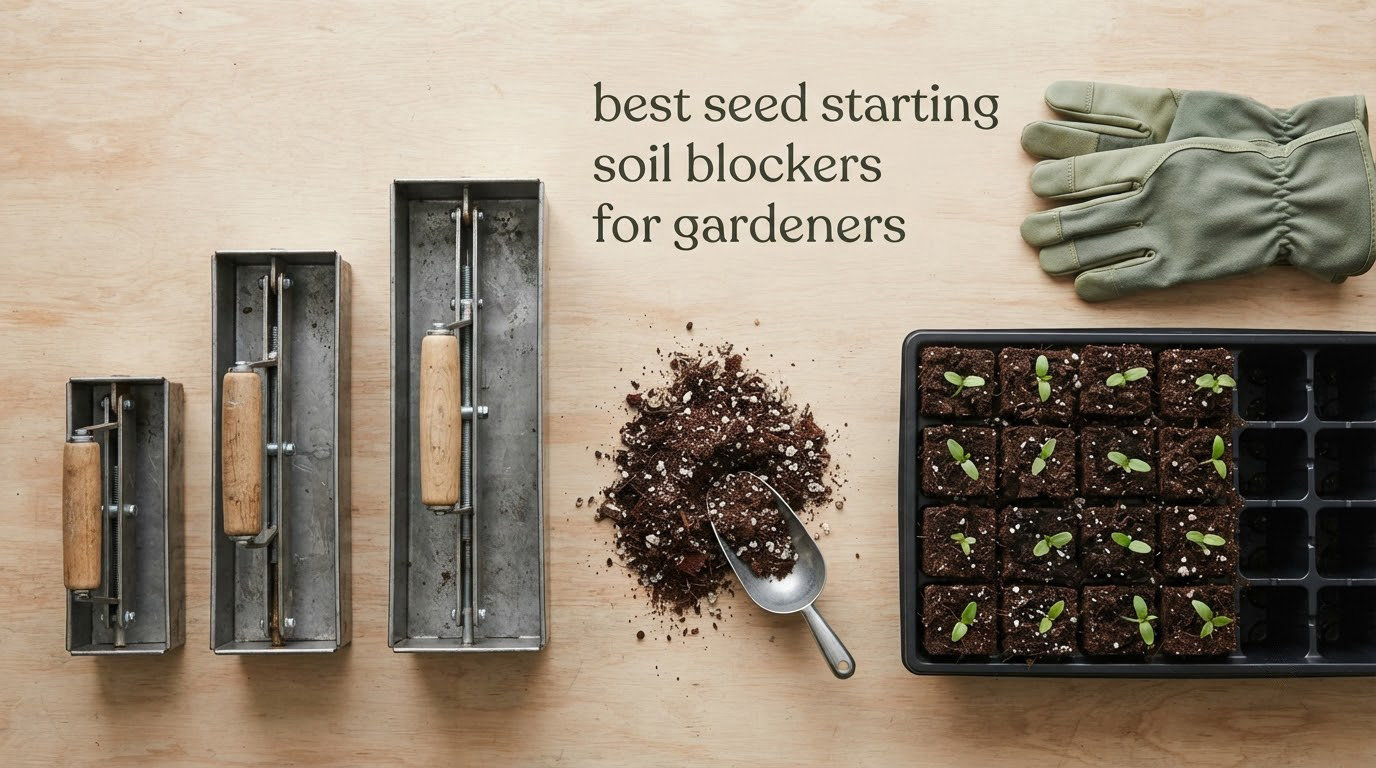 best seed starting soil blockers for gardeners