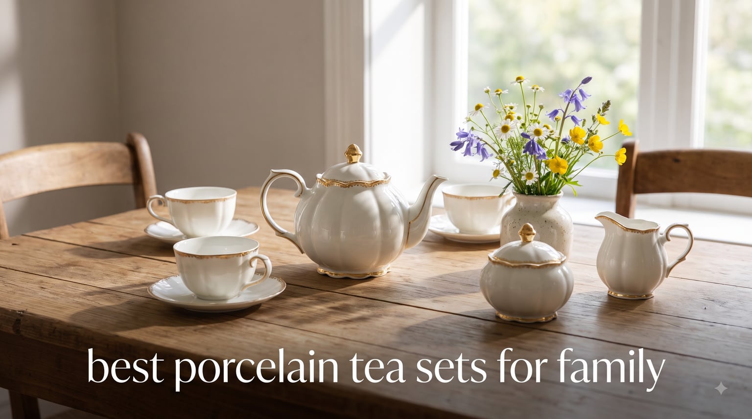 best porcelain tea sets for family