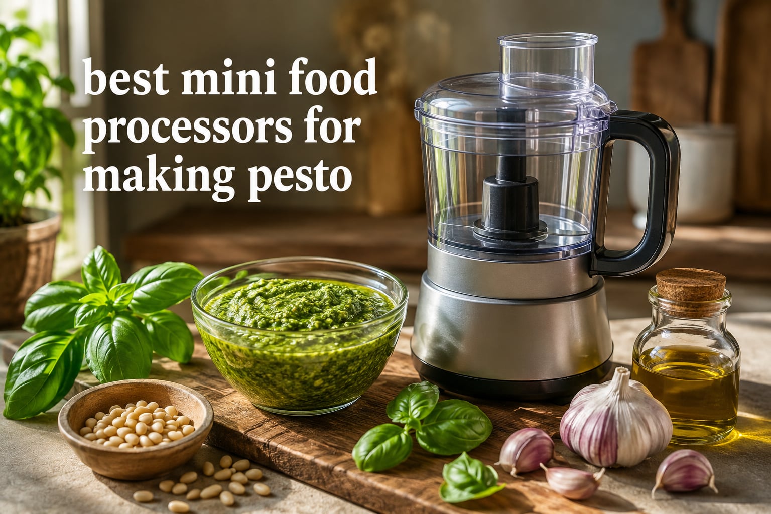 best mini food processors for making pesto