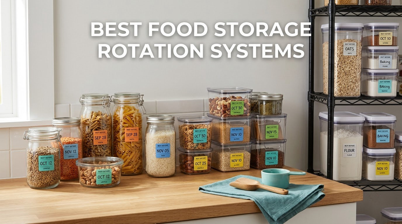 best food storage rotation systems