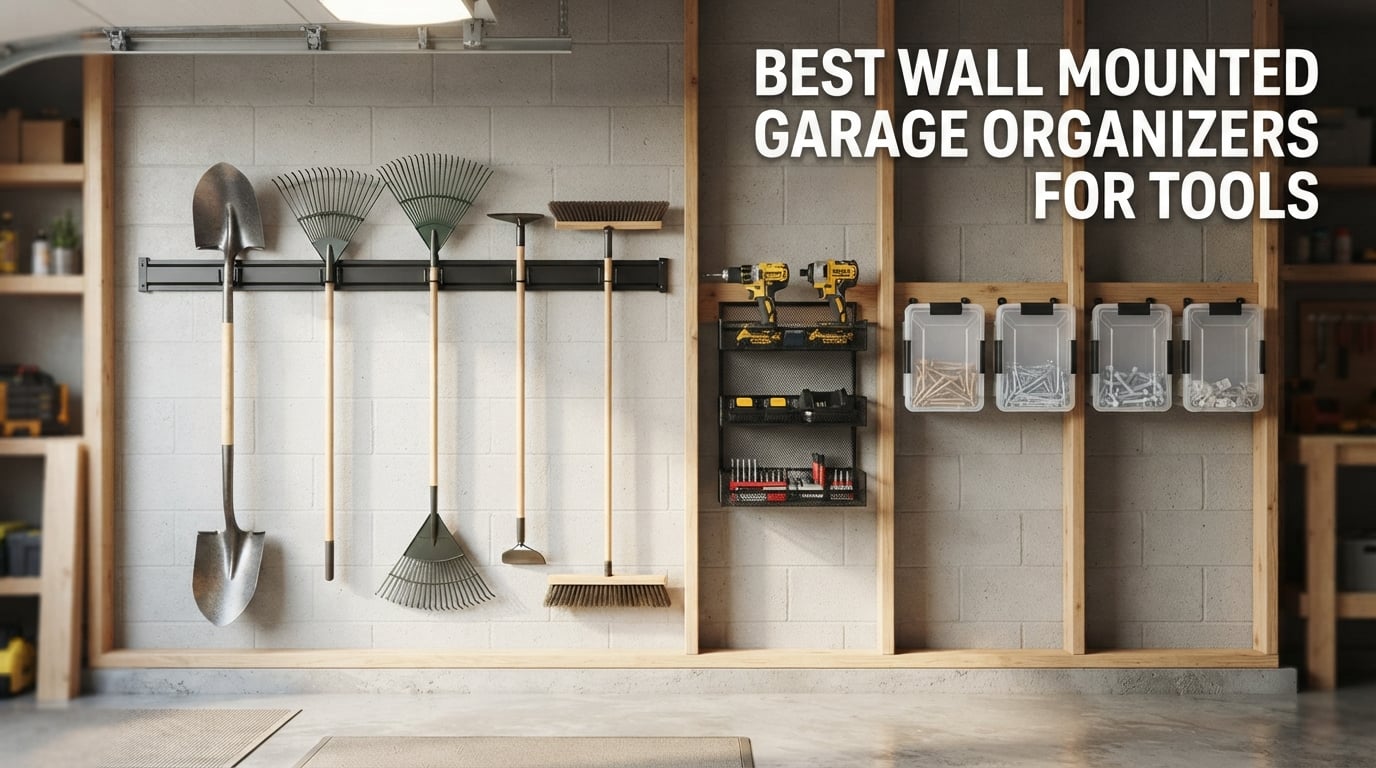 best wall mounted garage organizers for tools