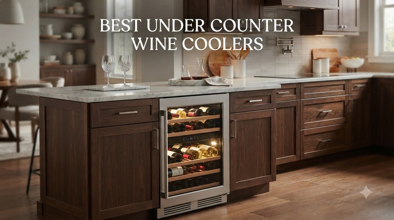 best under counter wine coolers
